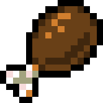 pixelated hunk of meat